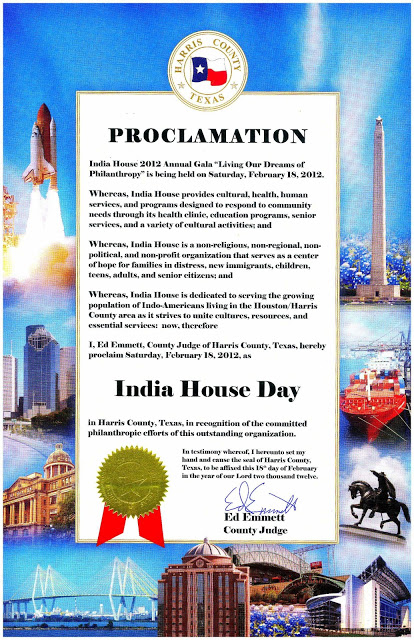 2012, India House Day