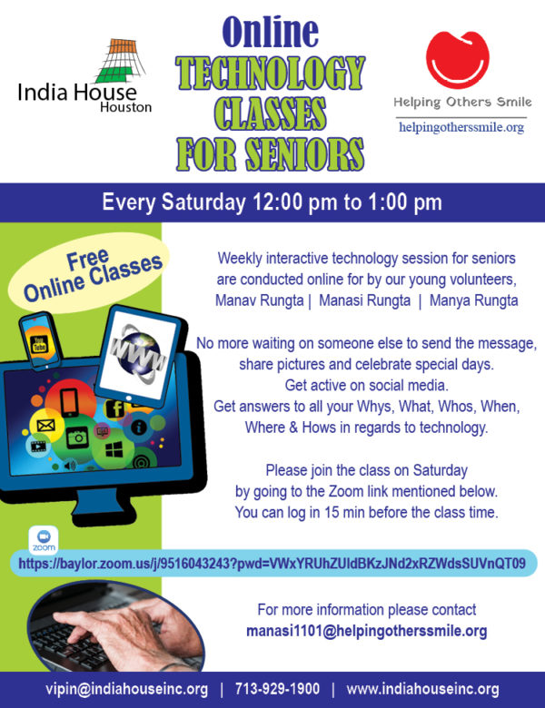 Technology Classes for Seniors Online
