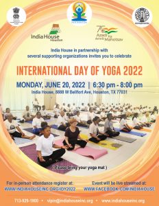International Day of Yoga at India House